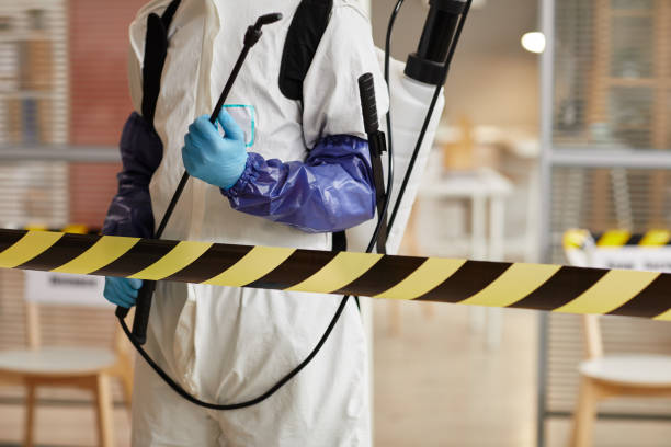 Professional Hoarding Cleanup technician working in Asbury Park, NJ